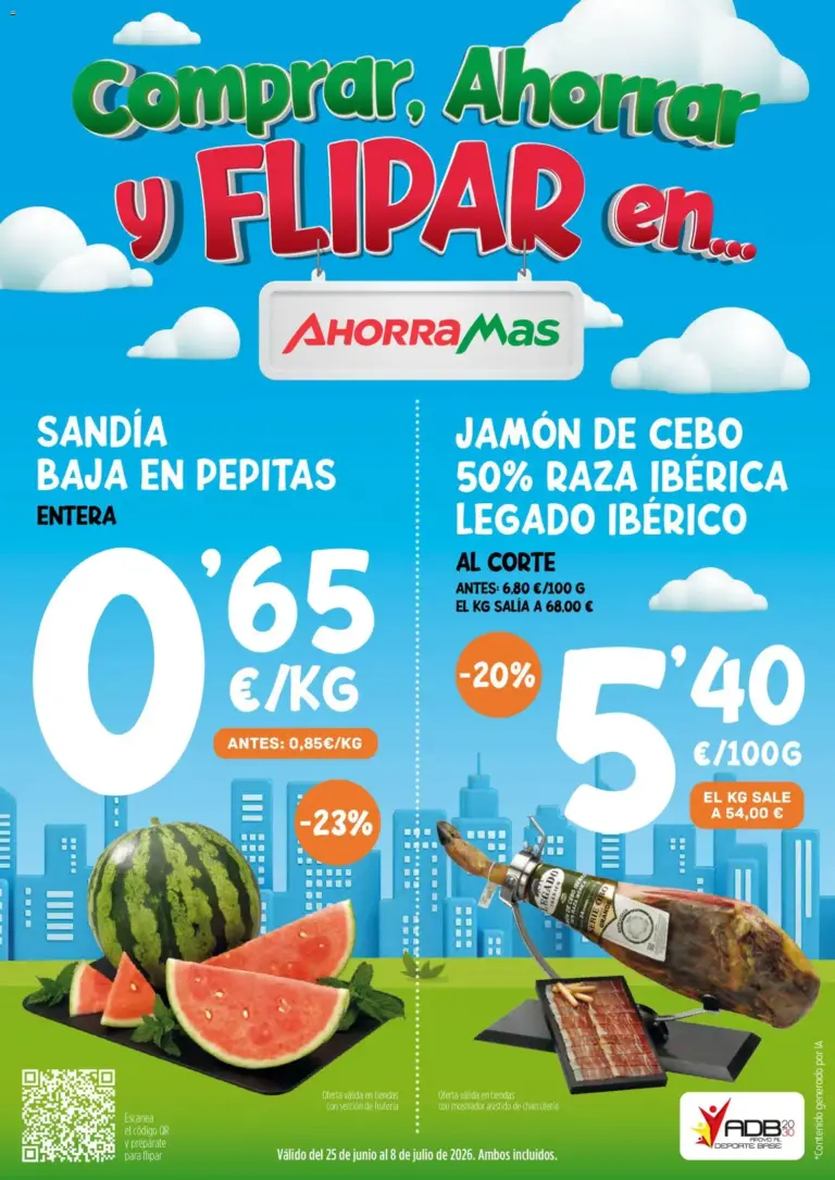 Ahorramas folleto del 25/06/2026