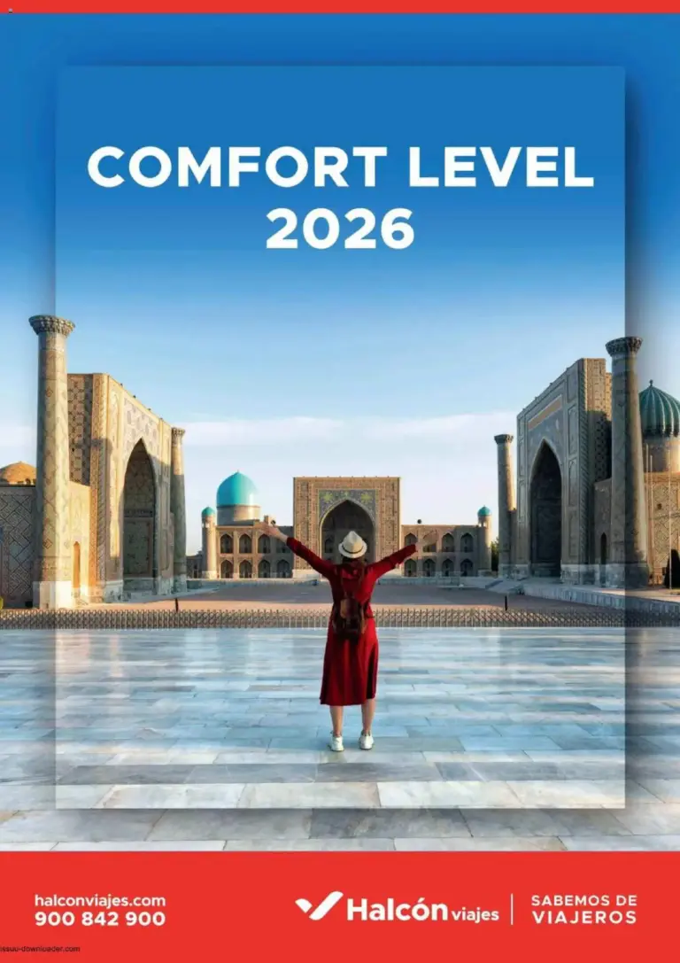 Halcón viajes comfort level 2026 04/06/2026 - 31/12/2026