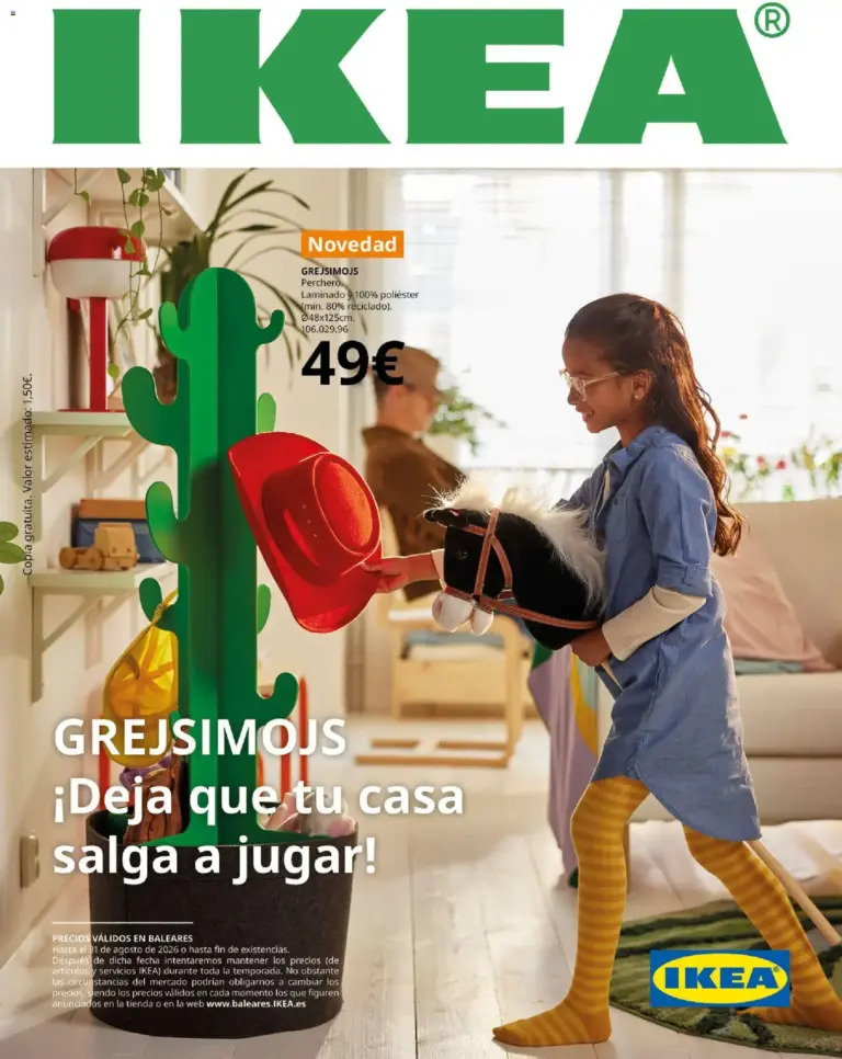 Ikea colección grejsimojs del 01/02/2026