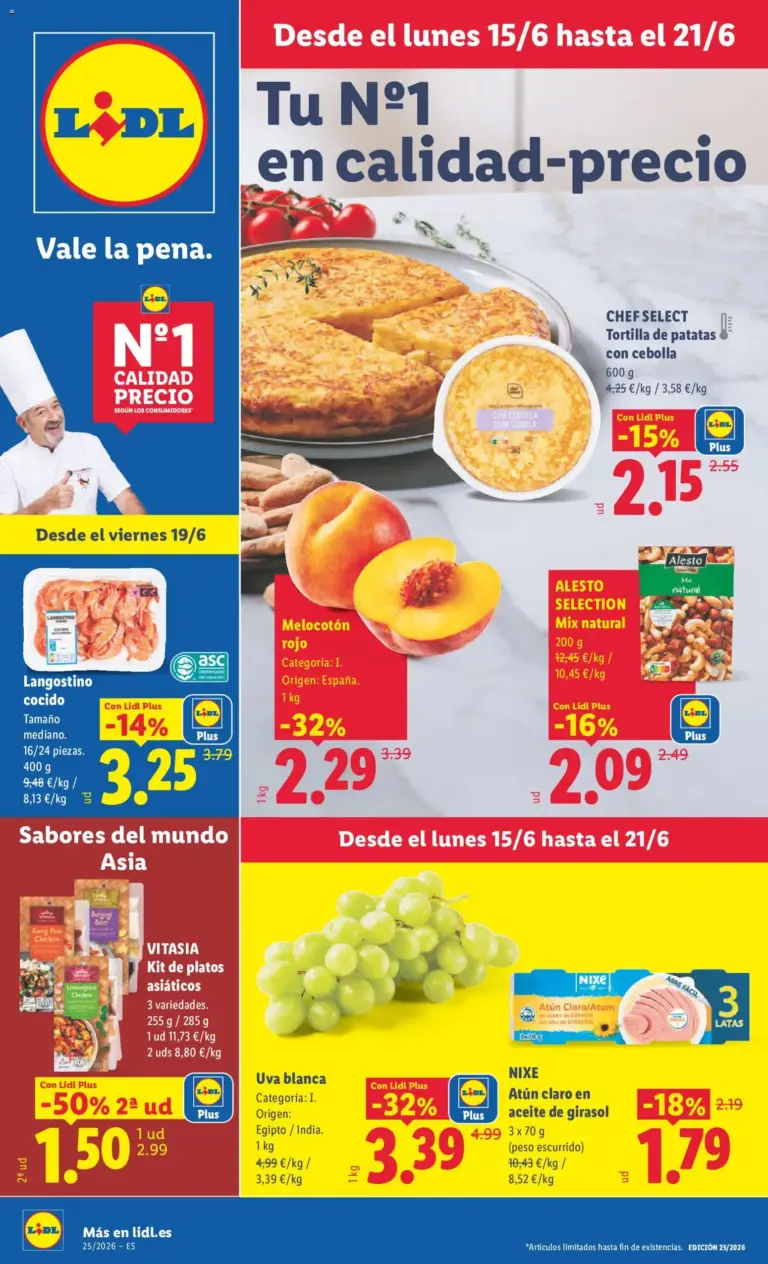 Lidl folleto del 15/06/2026