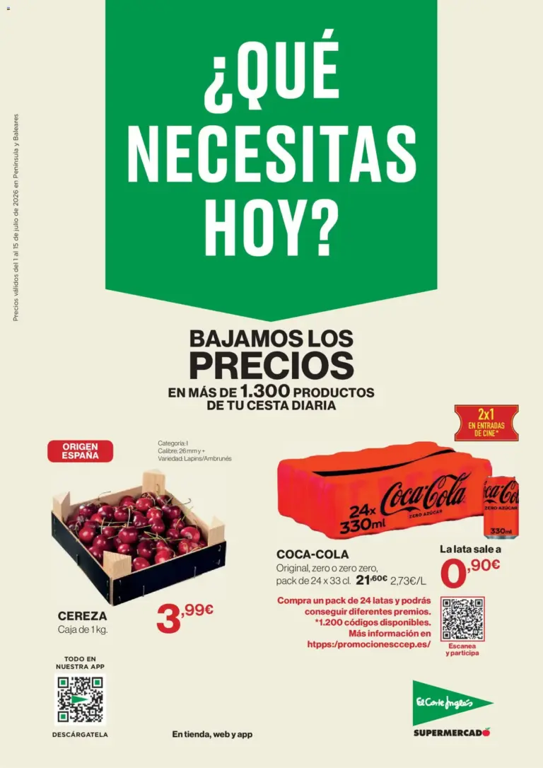 El corte inglés 01/07/2026