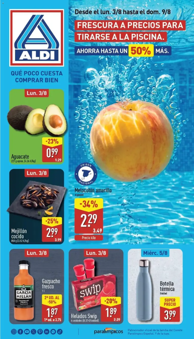 Aldi folleto baleares del 03/08/2026