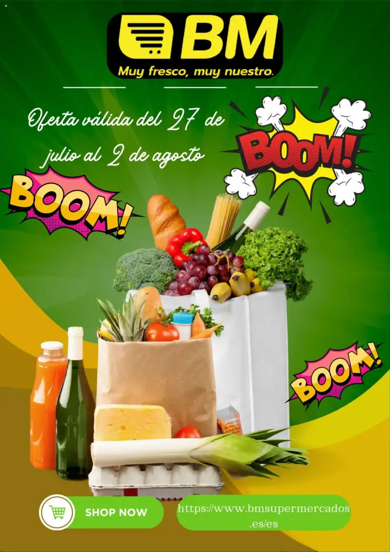 Bm supermercados folleto 27/07/2026 - 02/08/2026