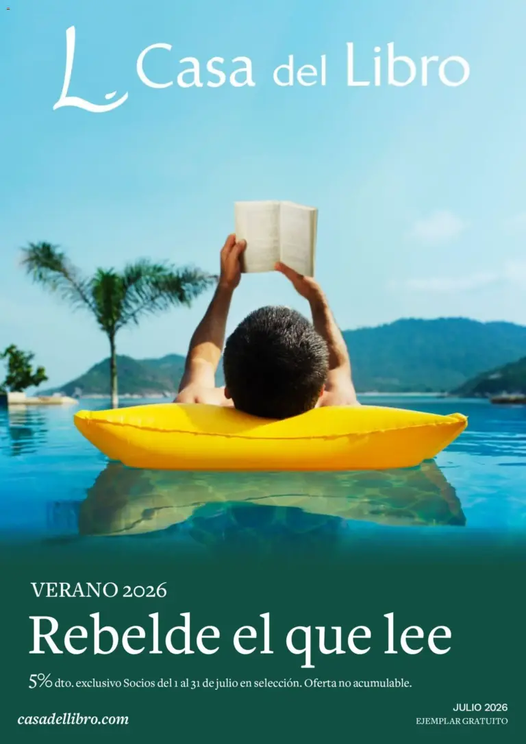 Casa del libro folleto 01/07/2026 - 31/07/2026