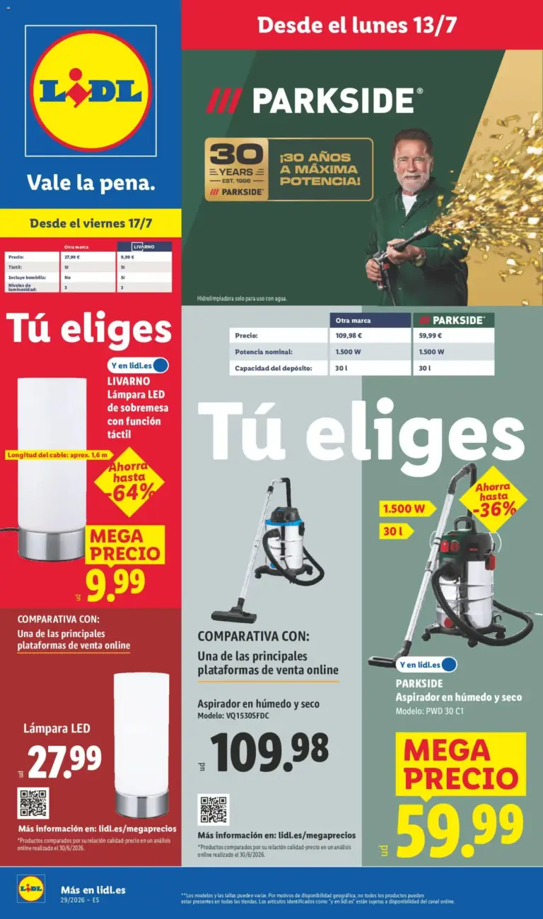 Lidl folleto de bazar del 13/07/2026