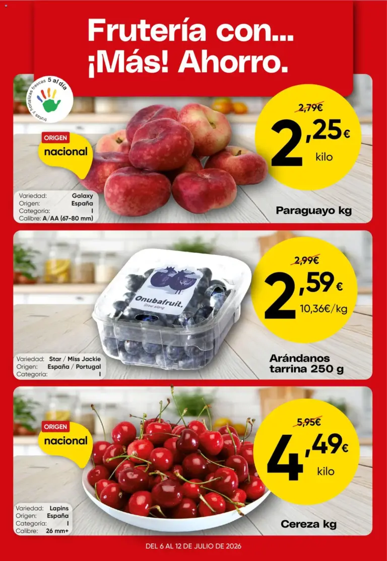 Froiz oferta semanal del 06/07/2026