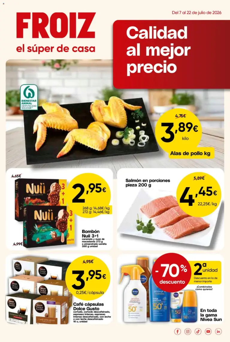 Froiz folleto del 07/07/2026