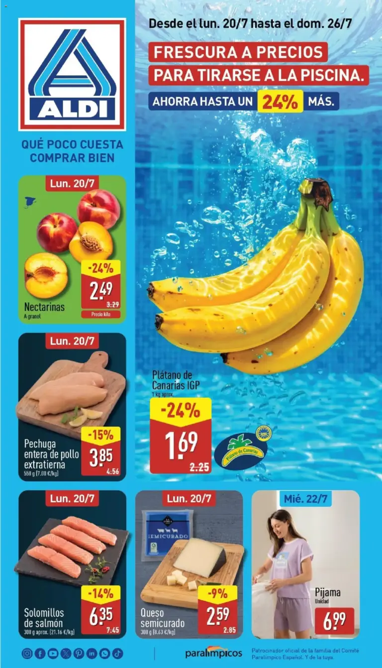Aldi folleto canarias del 20/07/2026