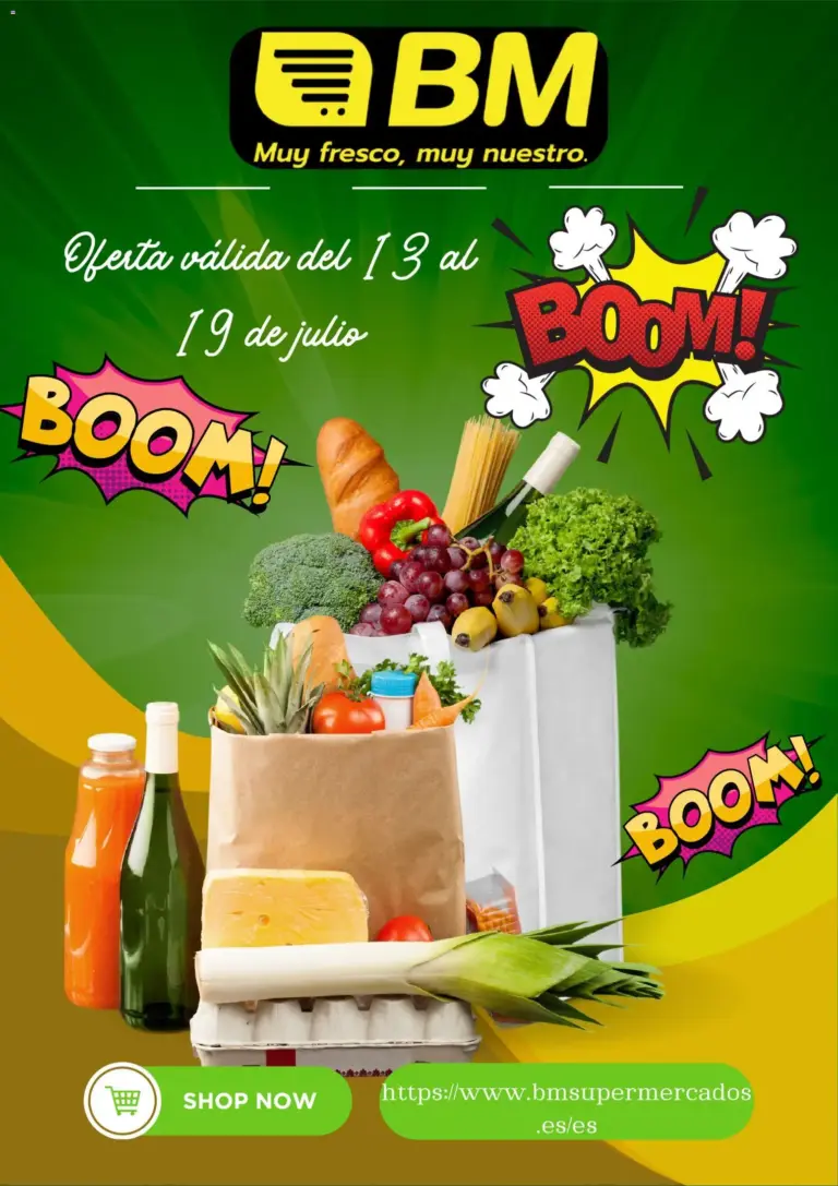 Bm supermercados folleto 13/07/2026 - 19/07/2026