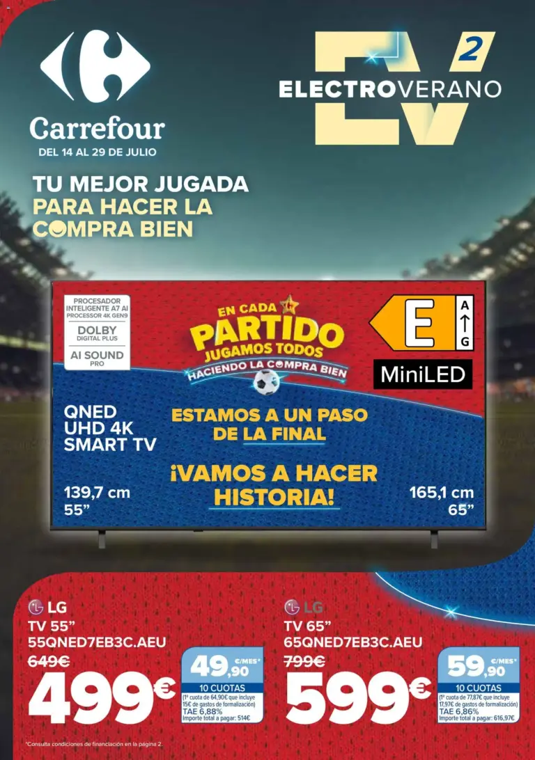 Carrefour electroverano del 14/07/2026