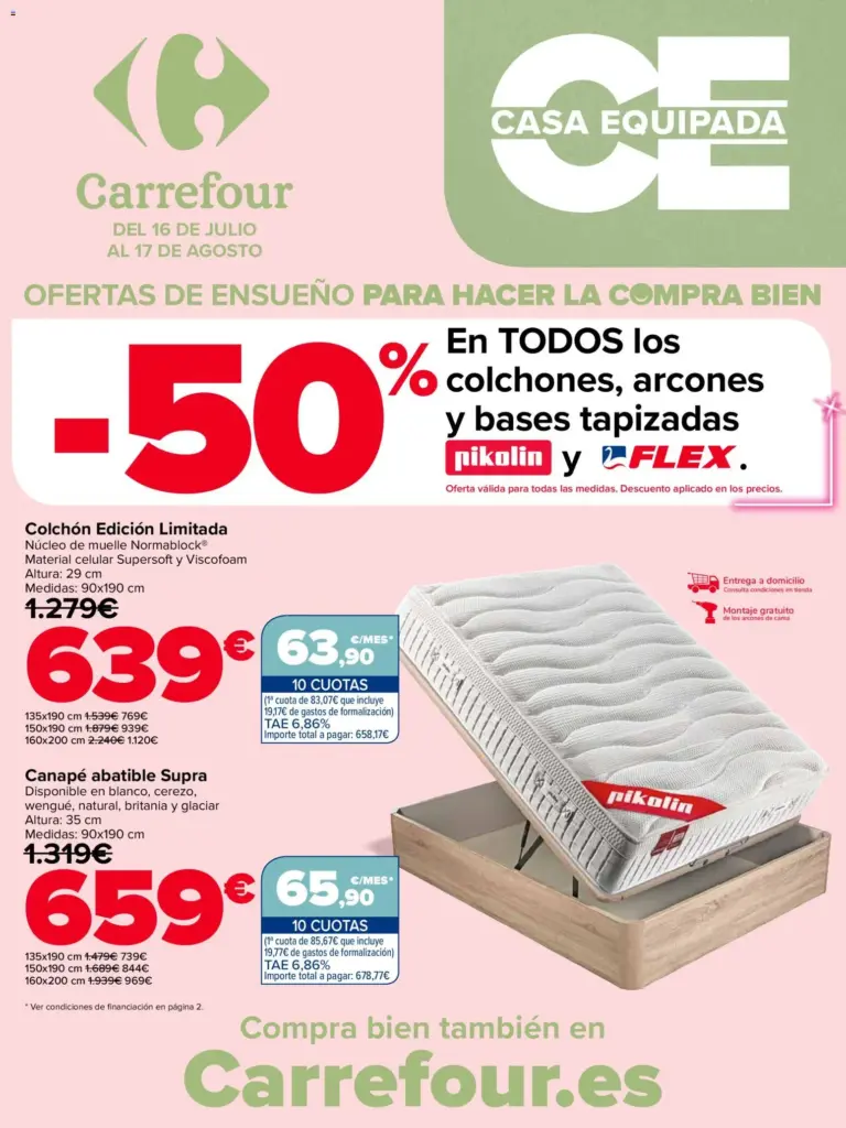 Carrefour casa equipada del 16/07/2026