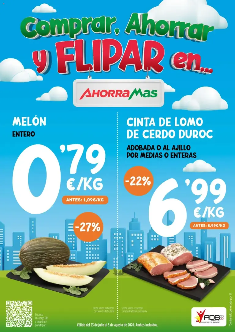 Ahorramas folleto del 23/07/2026