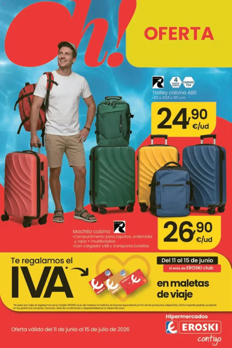 Eroski oh! oferta pontevedra del 11/06/2026