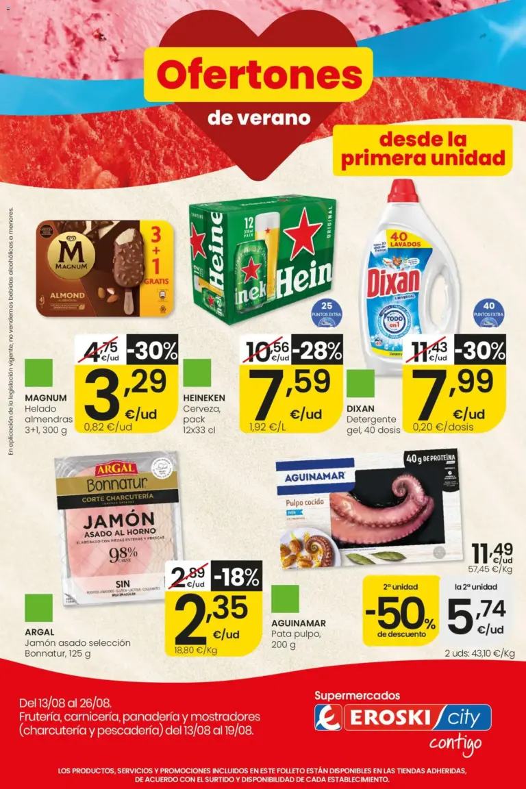 Eroski folleto del 13/08/2026