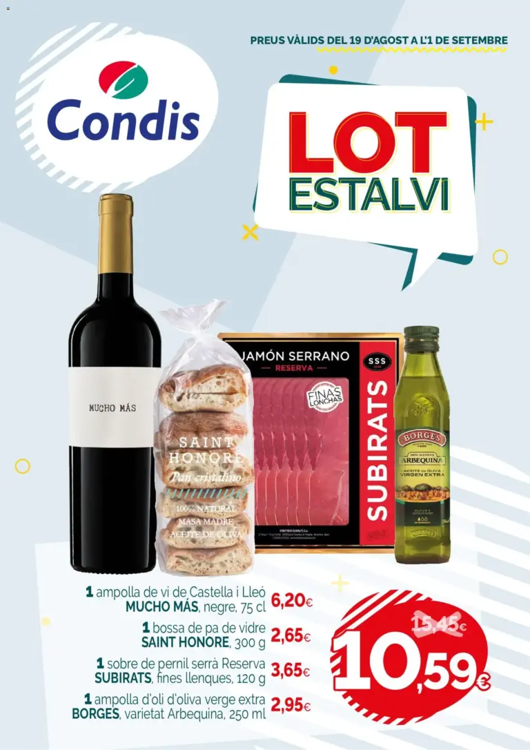 Condis folleto life 19/08/2026 - 01/09/2026