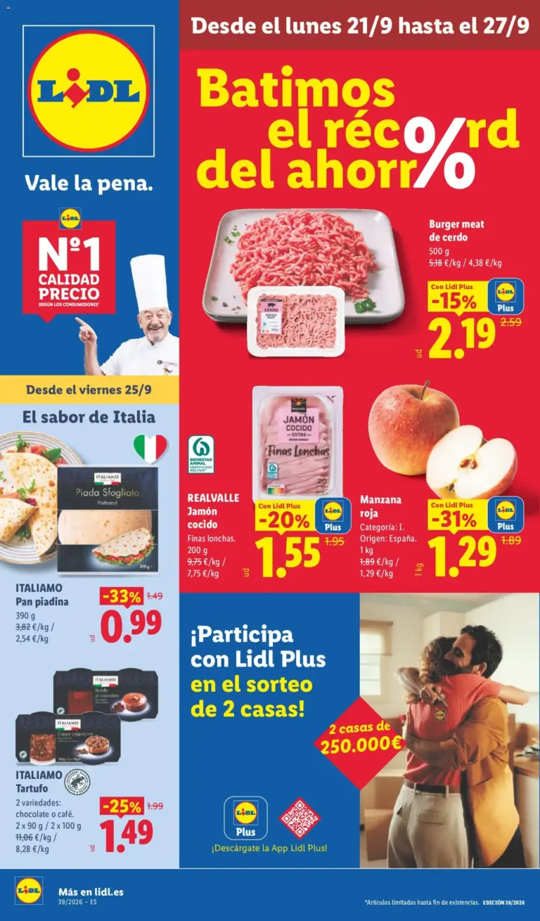Lidl folleto del 21/09/2026