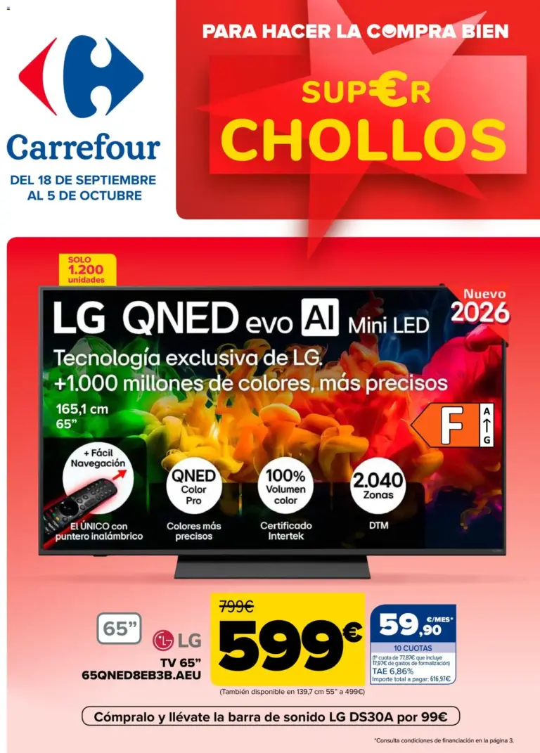 Carrefour super chollos del 18/09/2026