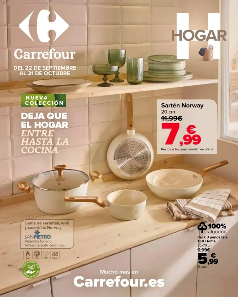 Carrefour hogar del 22/09/2026