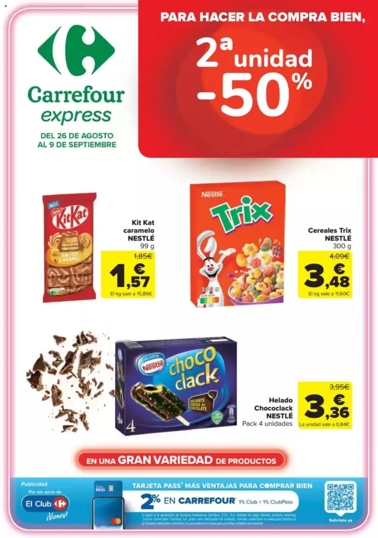 Carrefour express folleto 26/08/2026 - 09/09/2026