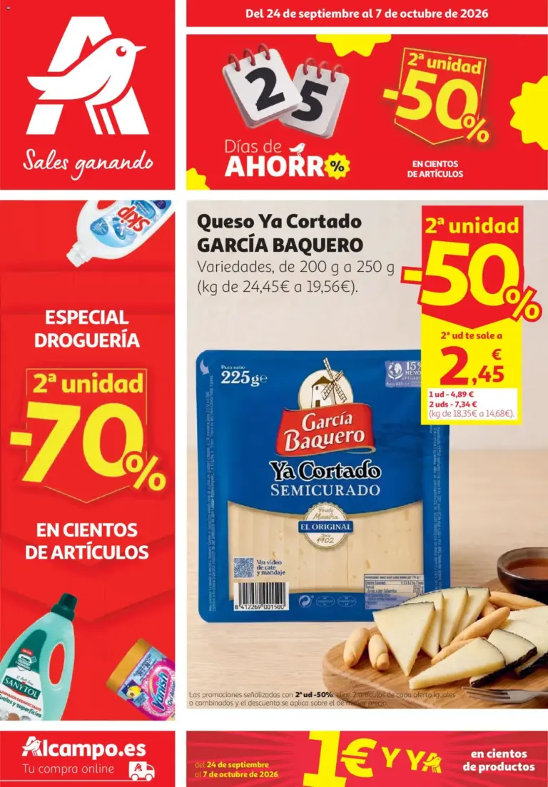 Alcampo superstore 24/09/2026 - 07/10/2026