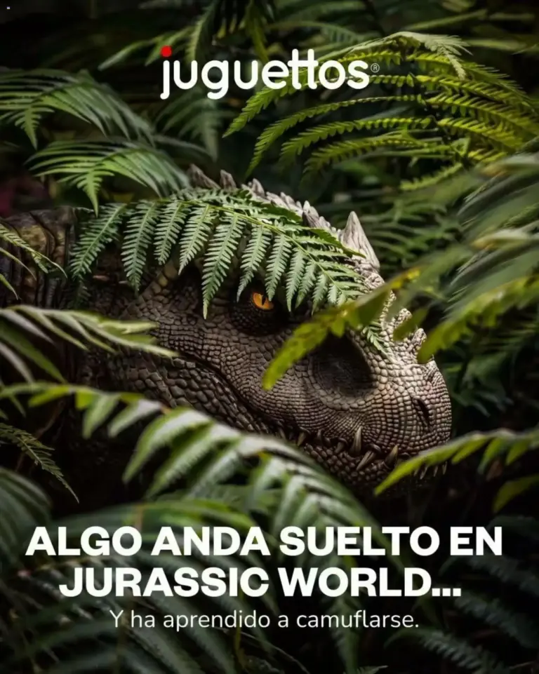 Juguettos jurassic world 25/09/2026 - 06/10/2026