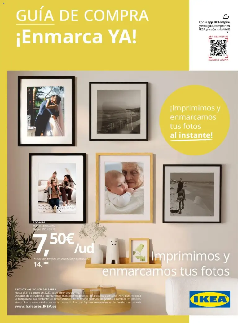 Ikea - enmarca ya del 01/09/2026