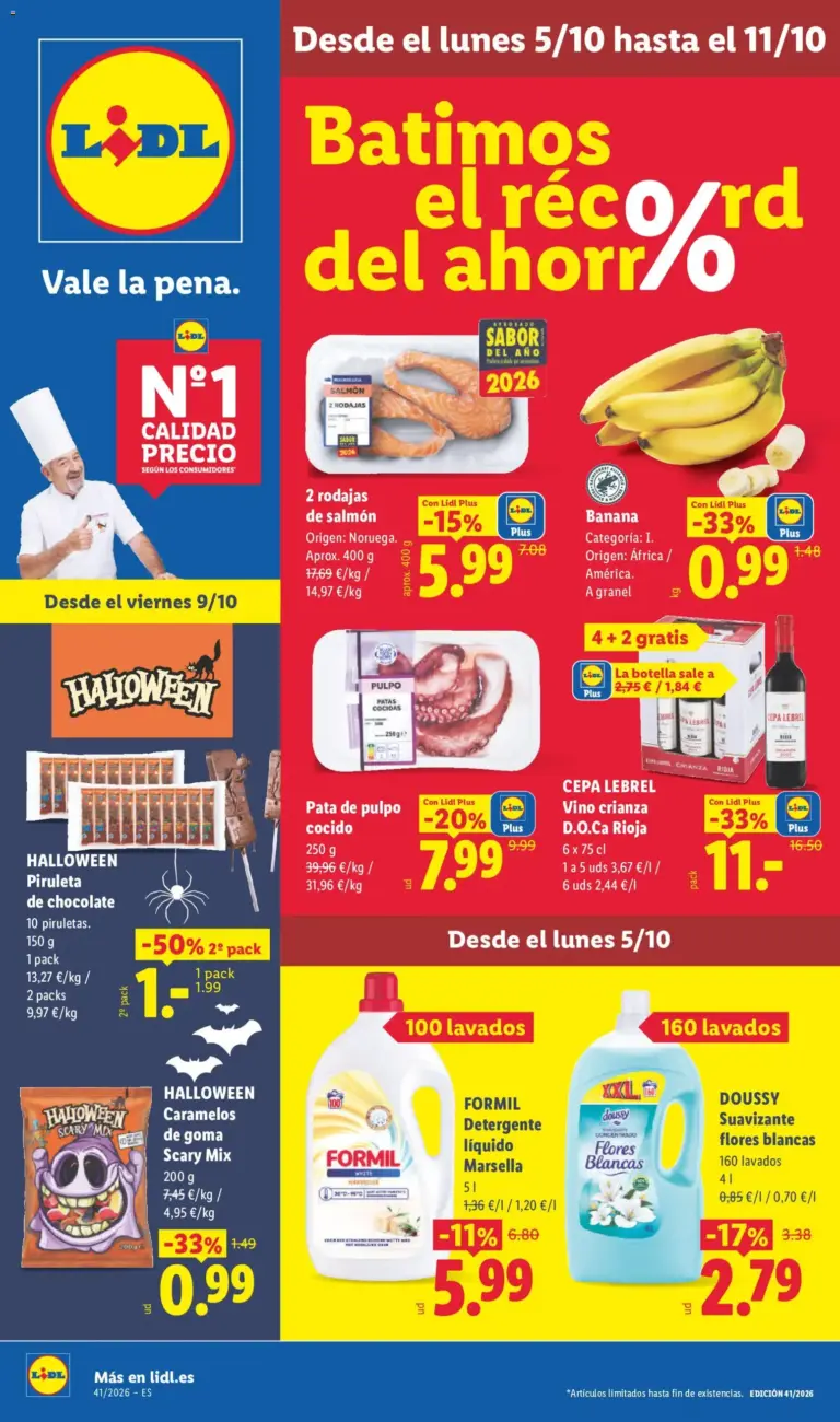 Lidl folleto del 05/10/2026