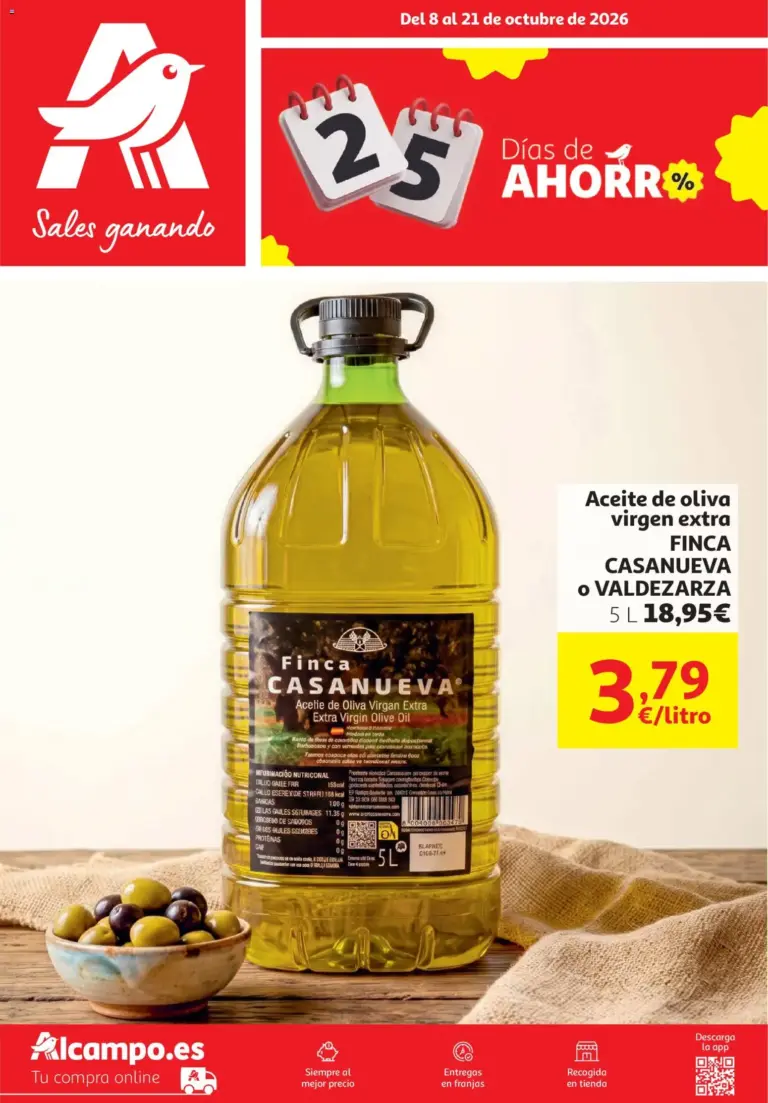 Alcampo folleto 08/10/2026 - 21/10/2026