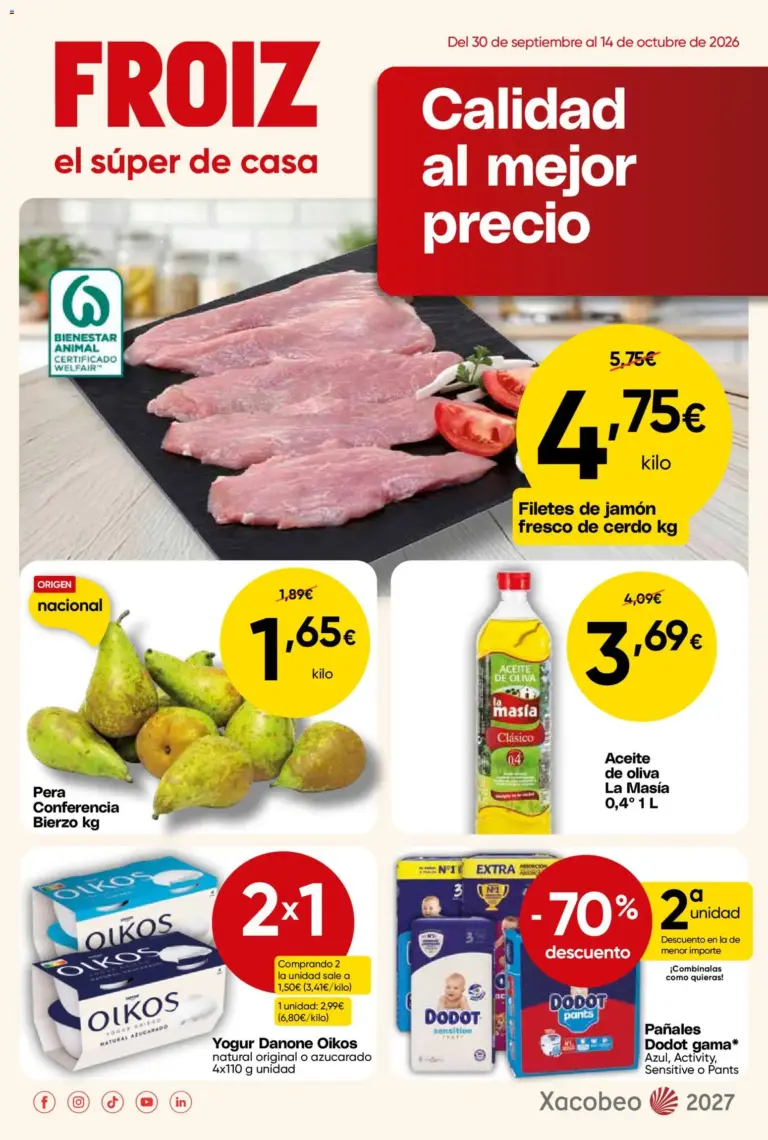 Froiz folleto del 30/09/2026