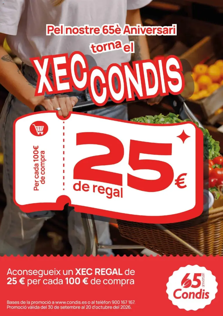 Condis - folleto 30/09/2026 - 20/10/2026