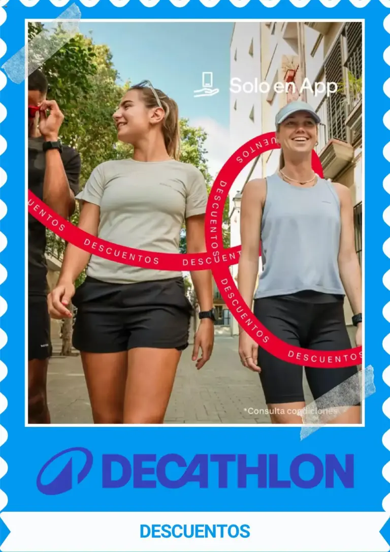 Decathlon oferta estacional 01/10/2026 - 31/10/2026