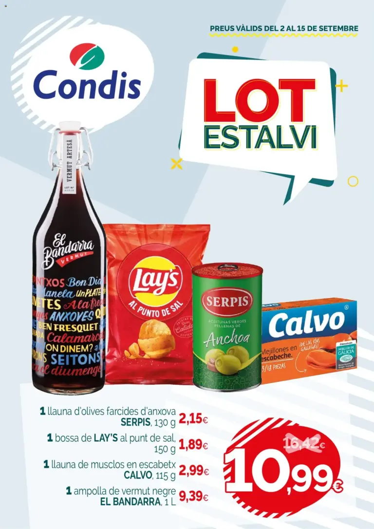 Condis folleto 02/09/2026 - 15/09/2026
