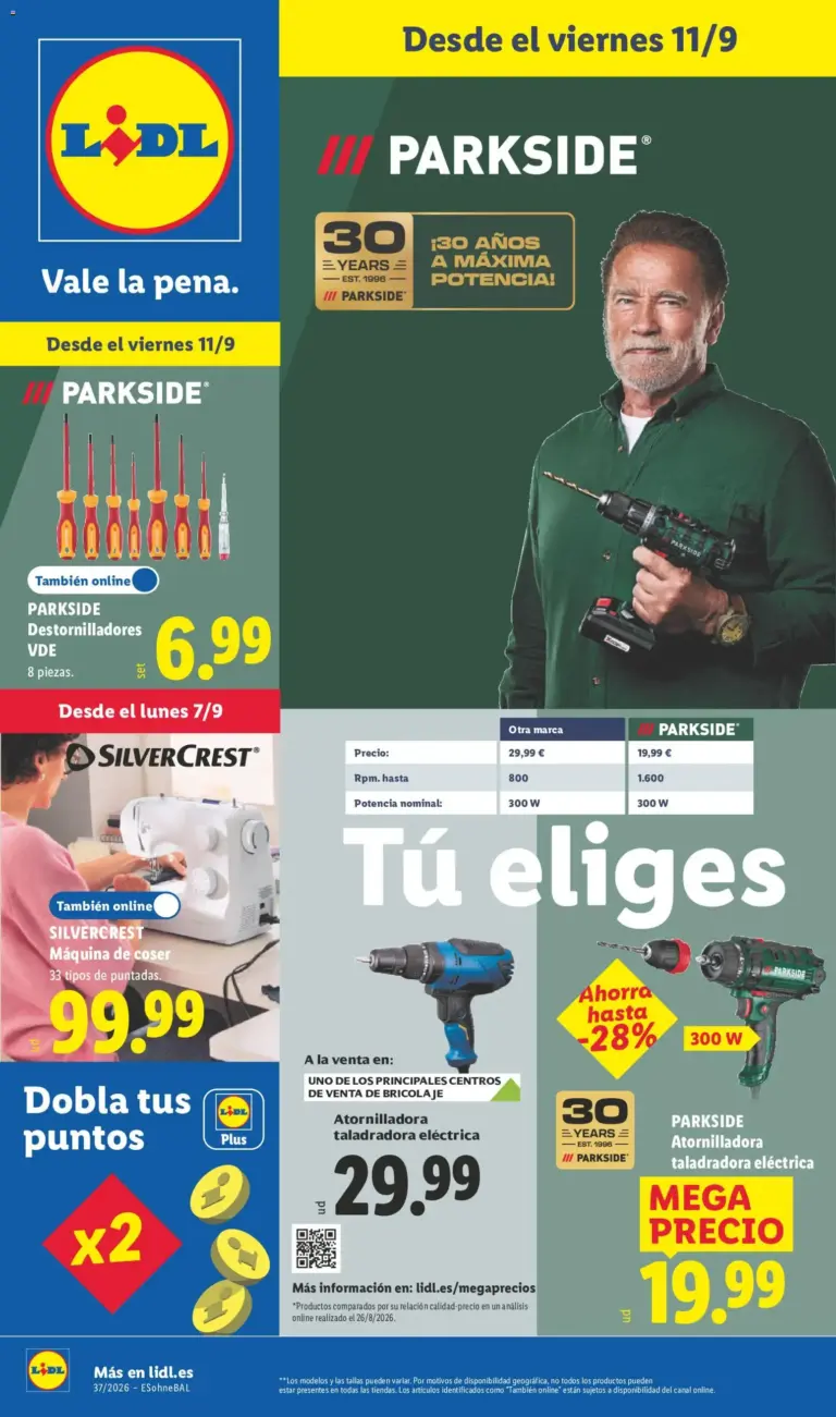 Lidl folleto de bazar del 07/09/2026