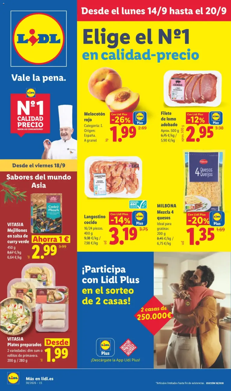 Lidl folleto del 14/09/2026