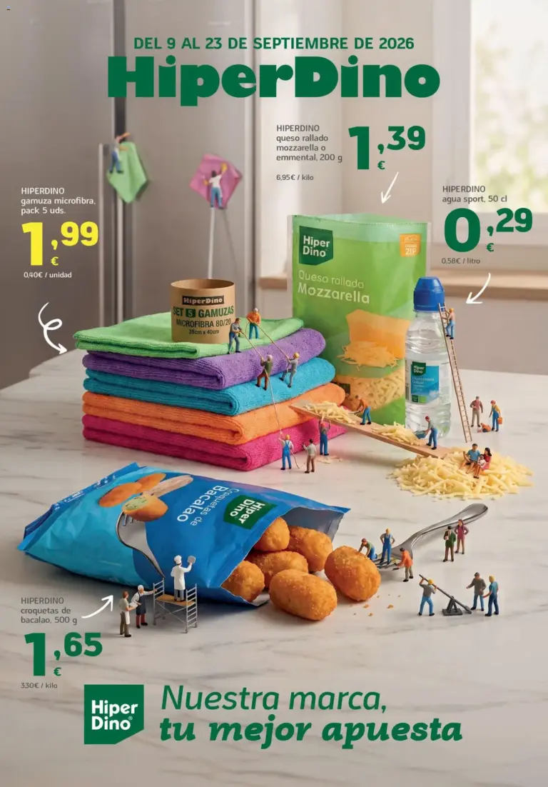 Hiperdino nuestra marca, tu mejor apuesta del 09/09/2026