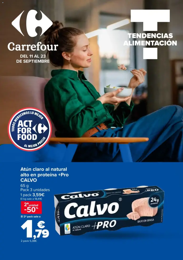 Carrefour tendencias del 11/09/2026