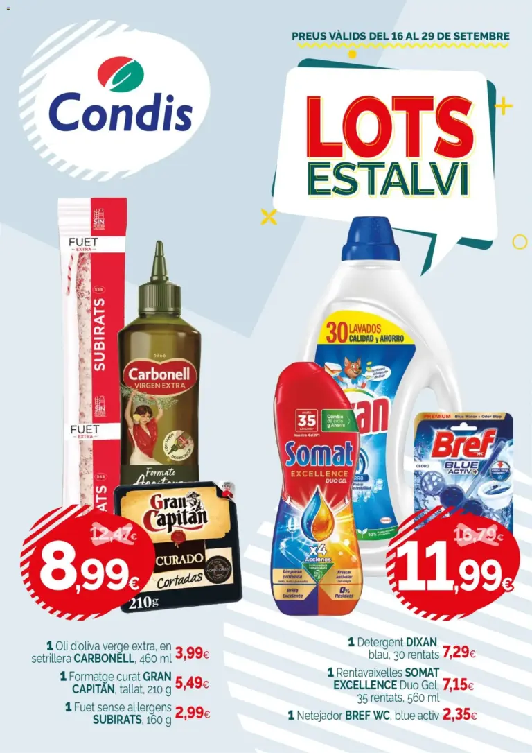 Condis folleto 16/09/2026 - 29/09/2026