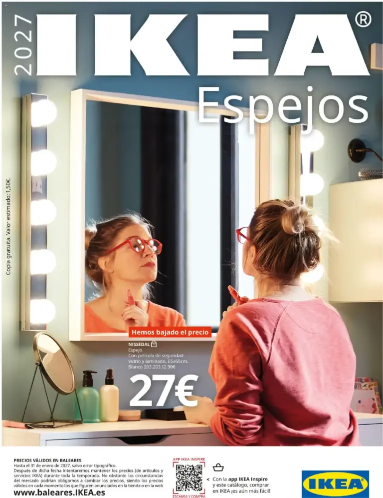Ikea - espejos del 01/10/2026