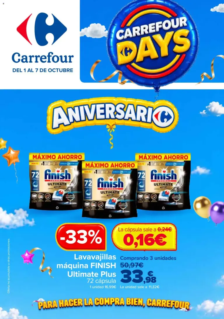 Carrefour days del 01/10/2026
